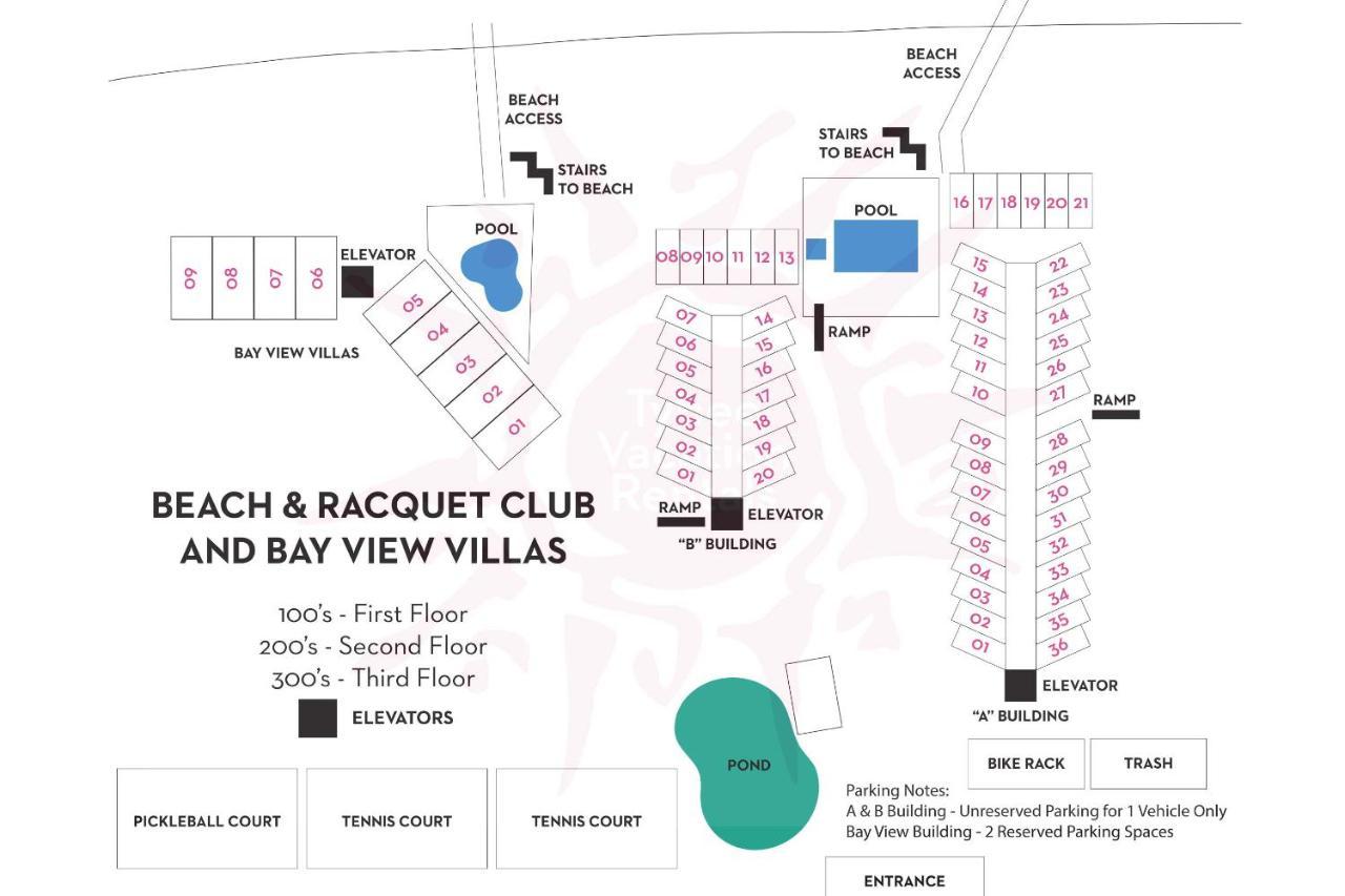 泰比岛Beach Racquet A133公寓 外观 照片